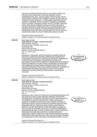 RPI - Marcas 2249 "Vervs Consultoria" 