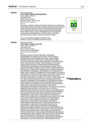 RPI - Marcas 2249 "Vervs Consultoria" 