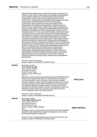 RPI - Marcas 2249 "Vervs Consultoria" 