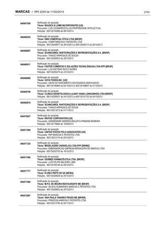 RPI - Marcas 2249 "Vervs Consultoria" 