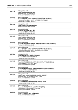 RPI - Marcas 2249 "Vervs Consultoria" 