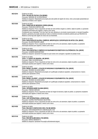 RPI - Marcas 2249 "Vervs Consultoria" 