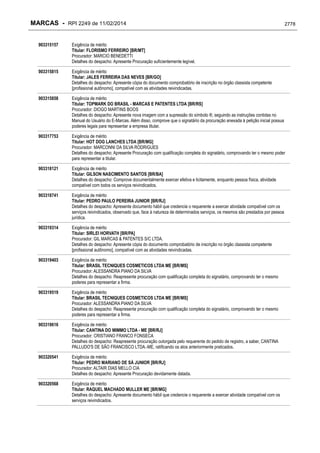 RPI - Marcas 2249 "Vervs Consultoria" 