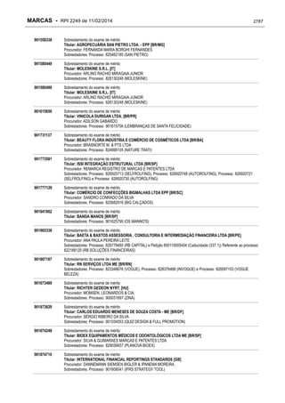 RPI - Marcas 2249 "Vervs Consultoria" 