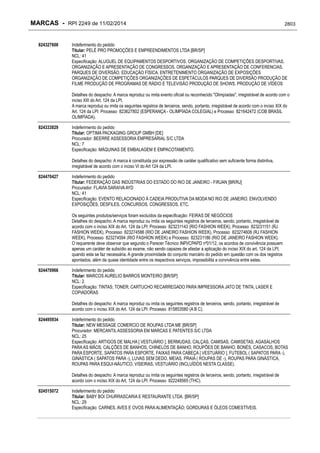 RPI - Marcas 2249 "Vervs Consultoria" 