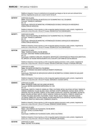 RPI - Marcas 2249 "Vervs Consultoria" 