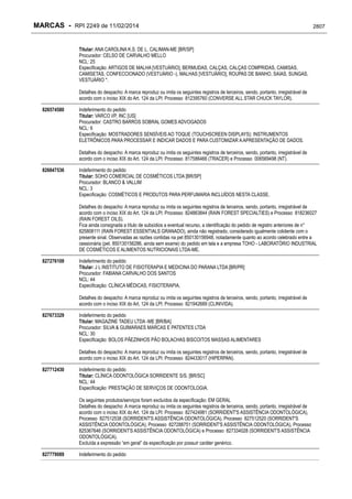 RPI - Marcas 2249 "Vervs Consultoria" 
