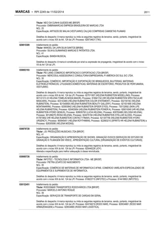 RPI - Marcas 2249 "Vervs Consultoria" 