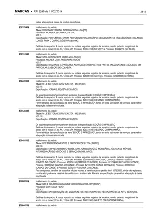 RPI - Marcas 2249 "Vervs Consultoria" 