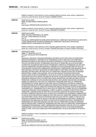 RPI - Marcas 2249 "Vervs Consultoria" 