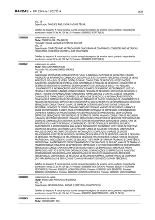 RPI - Marcas 2249 "Vervs Consultoria" 