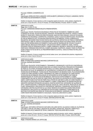 RPI - Marcas 2249 "Vervs Consultoria" 