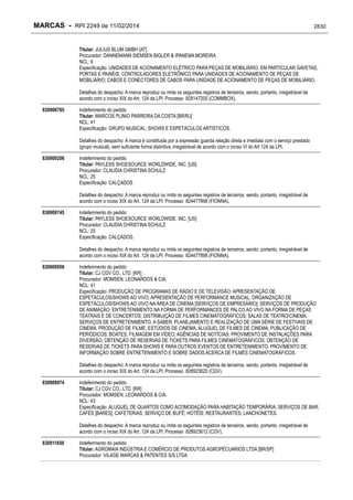 RPI - Marcas 2249 "Vervs Consultoria" 