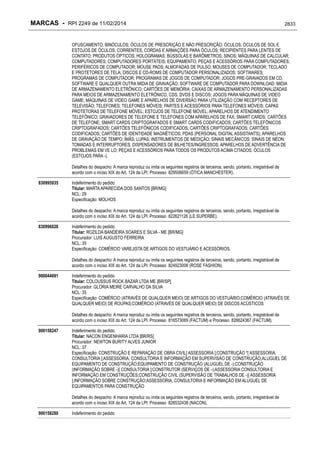 RPI - Marcas 2249 "Vervs Consultoria" 