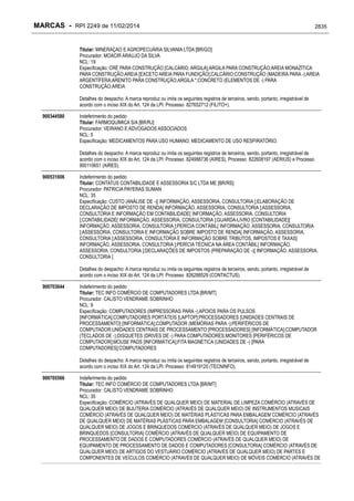 RPI - Marcas 2249 "Vervs Consultoria" 