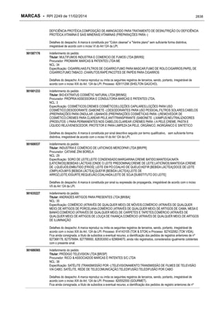 RPI - Marcas 2249 "Vervs Consultoria" 