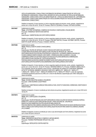 RPI - Marcas 2249 "Vervs Consultoria" 