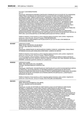 RPI - Marcas 2249 "Vervs Consultoria" 