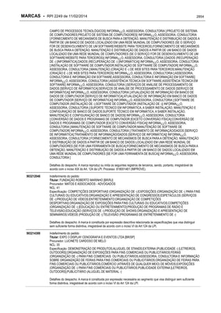 RPI - Marcas 2249 "Vervs Consultoria" 