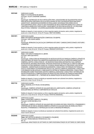 RPI - Marcas 2249 "Vervs Consultoria" 