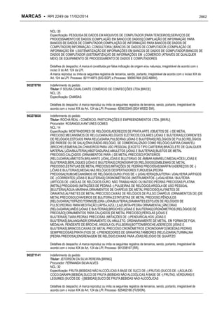 RPI - Marcas 2249 "Vervs Consultoria" 