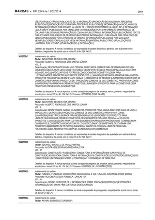 RPI - Marcas 2249 "Vervs Consultoria" 