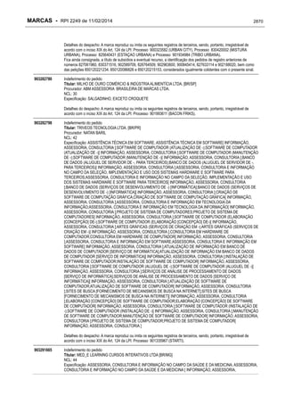 RPI - Marcas 2249 "Vervs Consultoria" 