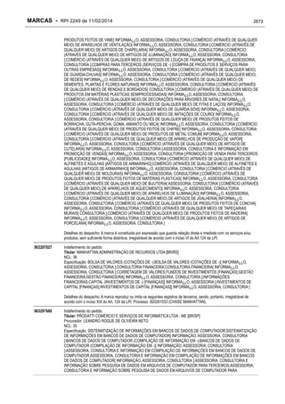 RPI - Marcas 2249 "Vervs Consultoria" 