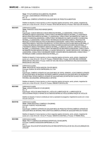 RPI - Marcas 2249 "Vervs Consultoria" 