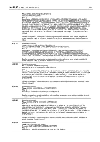 RPI - Marcas 2249 "Vervs Consultoria" 