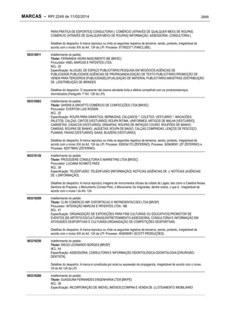 RPI - Marcas 2249 "Vervs Consultoria" 