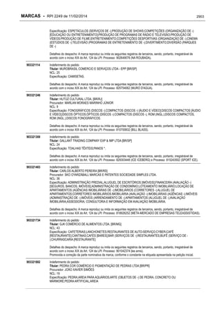 RPI - Marcas 2249 "Vervs Consultoria" 