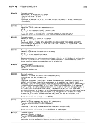 RPI - Marcas 2249 "Vervs Consultoria" 