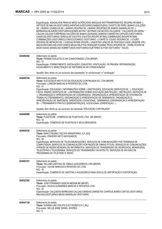 RPI - Marcas 2249 "Vervs Consultoria" 