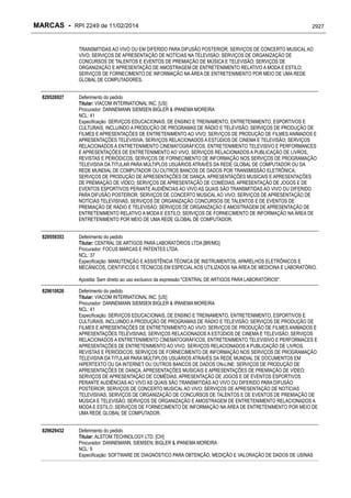 RPI - Marcas 2249 "Vervs Consultoria" 