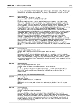 RPI - Marcas 2249 "Vervs Consultoria" 