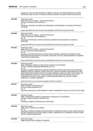 RPI - Marcas 2249 "Vervs Consultoria" 