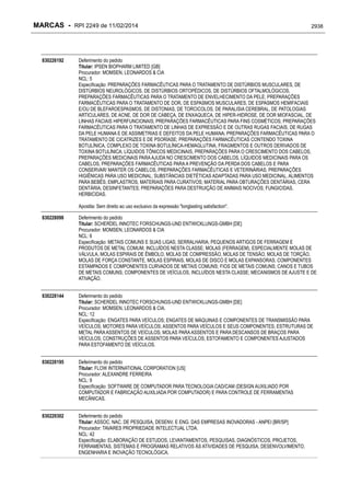 RPI - Marcas 2249 "Vervs Consultoria" 