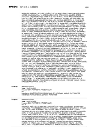 RPI - Marcas 2249 "Vervs Consultoria" 