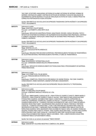 RPI - Marcas 2249 "Vervs Consultoria" 