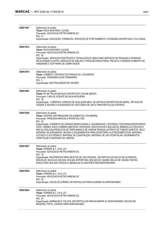 RPI - Marcas 2249 "Vervs Consultoria" 