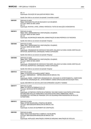 RPI - Marcas 2249 "Vervs Consultoria" 