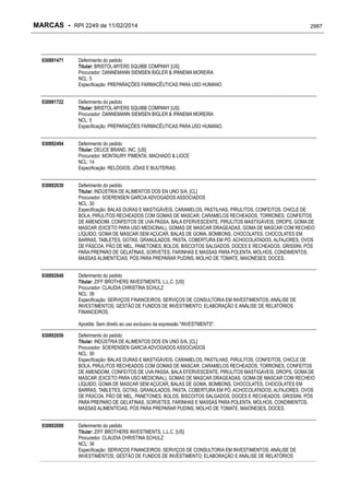 RPI - Marcas 2249 "Vervs Consultoria" 