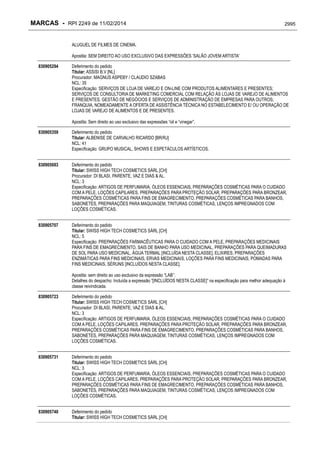 RPI - Marcas 2249 "Vervs Consultoria" 