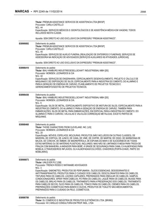 RPI - Marcas 2249 "Vervs Consultoria" 