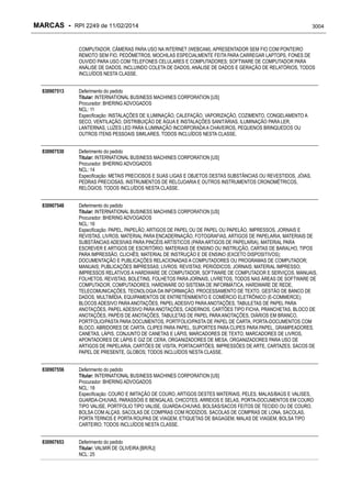 RPI - Marcas 2249 "Vervs Consultoria" 