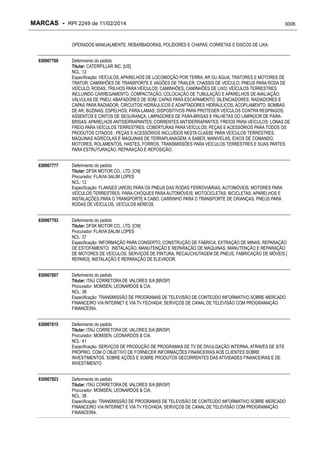 RPI - Marcas 2249 "Vervs Consultoria" 