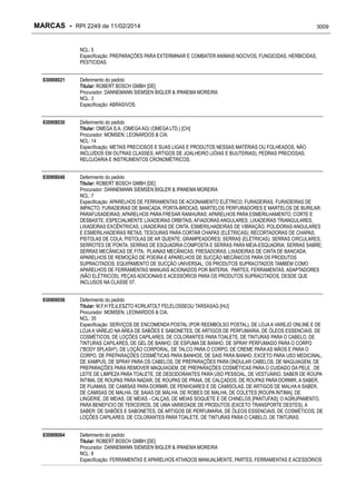 RPI - Marcas 2249 "Vervs Consultoria" 