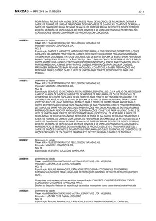 RPI - Marcas 2249 "Vervs Consultoria" 