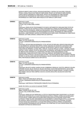 RPI - Marcas 2249 "Vervs Consultoria" 